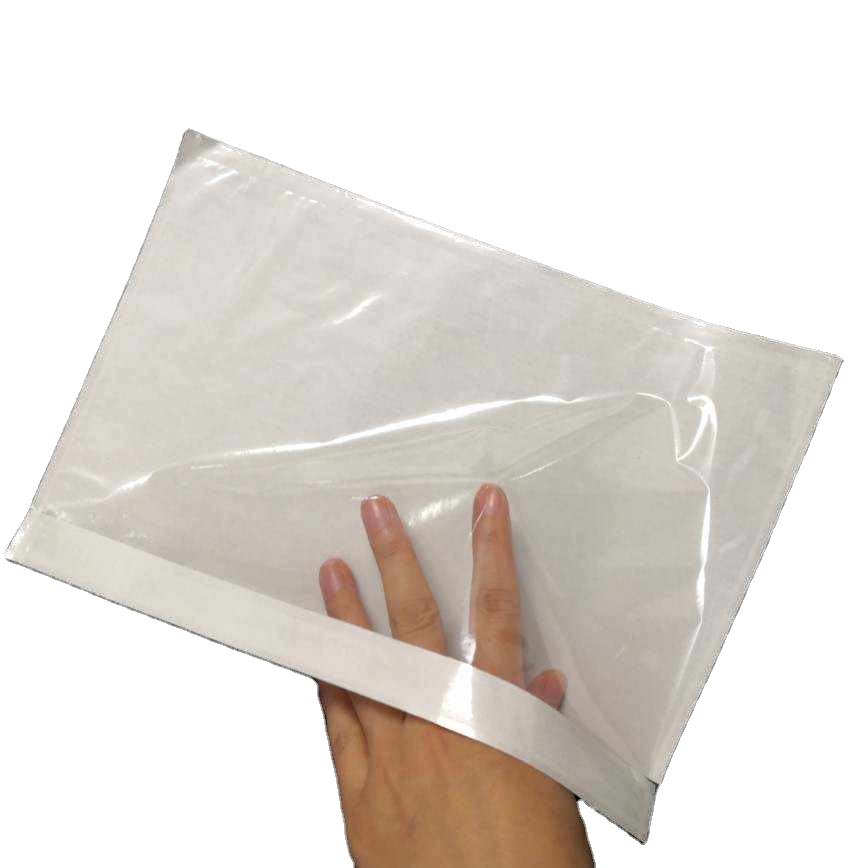 Self Adhesive Clear Packing List Envelopes - Invoice Pouches, 8 Sizes